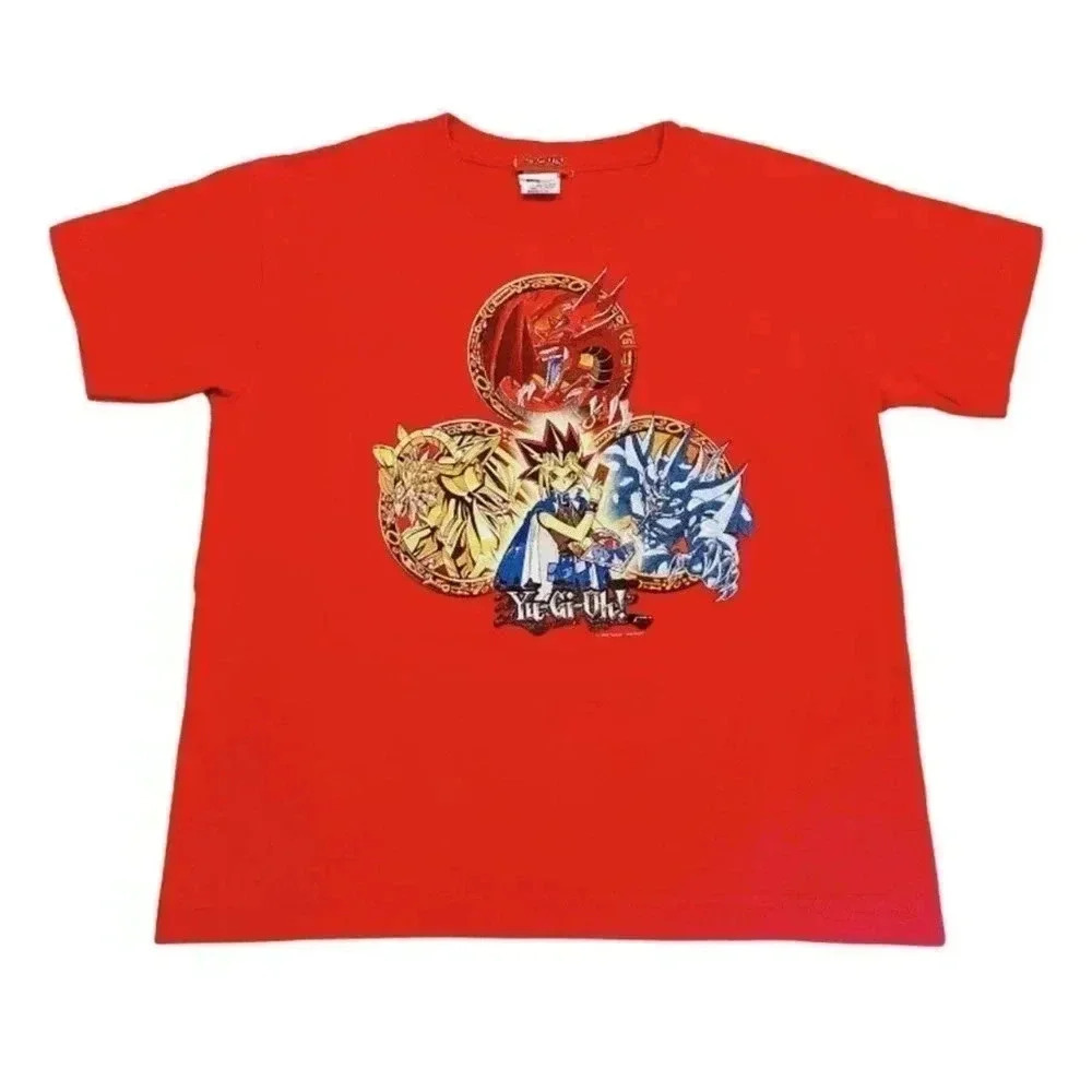 Vintage Kids Yu-Gi-Oh! 1996 Graphic T-Shirt Tee Size YS (6/8)